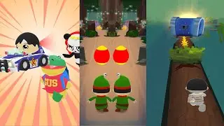 TAG WITH RYAN MIRROR AND CLASSIC ELF VS SKELE RYAN HALLOWEEN EGG SURPRISE