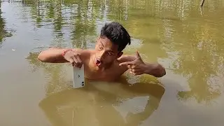 Iphone kharidnese pehale ye video Dekhlo | iPhone water test😳|| Puneet ko challenge kar Diya😂