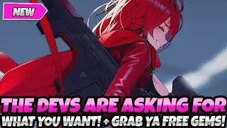 *THIS IS PRETTY BIG* THE DEVS ARE ASKING US WHAT WE WANT! + GRAB YA FREE GEMS (Nikke Goddess Victory