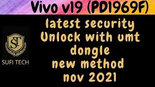 Vivo V19 (PD1969F) latest security Unlock with Umt Dongle New Working Method 2021