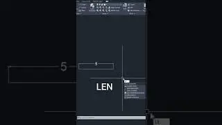 autocad tips 6 Lengthen #cad #architecture #malik