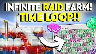 BEST 1.21 INFINITE RAID XP FARM Minecraft Bedrock MCPE/Xbox/PS4/Nintendo Switch/Windows 10