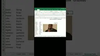 Right Way to Remove GridLines in Excel #shorts #msexcel #excel