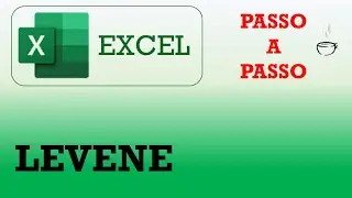 Teste de Levene - Tutorial Excel
