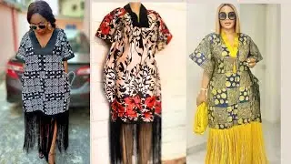How to cut and sew trendy  butterfly bubu with Fringe