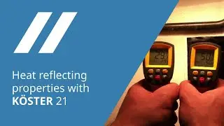 Roof Waterproofing with heat reflection KÖSTER 21