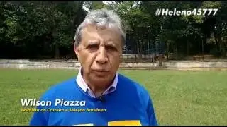 Piazza fala sobre o Heleno