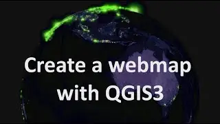 Make a webmap with QGIS - QGIS2Web 02 | burdGIS