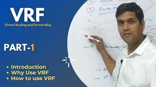 Part-1 | VRF (Virtual Routing and Forwarding) introduction | CCNP | CCNA | 
