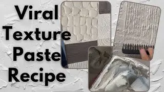 Original Texture paste Recipe | How to make texture paste at home|  Sculpture Paste | 