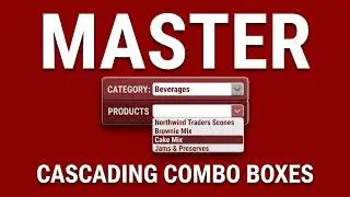 Enhance Access Forms with Cascading Combo Boxes (Dropdown Boxes) *Student Favorite Lesson*