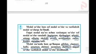 Modal So'zlar 11