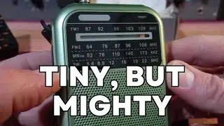 Unboxing XHDATA D-220 pocket radio: Beautiful sound, good reception, simple design! #shortwave