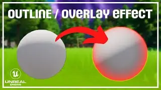 How to create a simple Overlay/Outline Effect in Unreal Engine 5