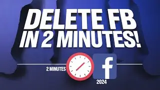 How to Delete Your FB Account in just 2 Minutes || New Update 🤔