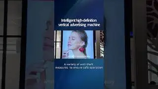 Have you ever noticed the smart bar full screen advertising machine?