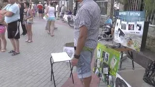Коктебель вечер 23 июня 2015 года HD