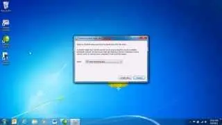 Create a System Restore Disk (Windows7)