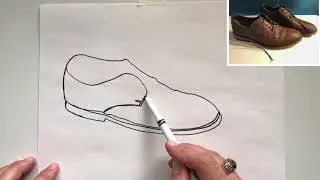 Continuous Contour Line Drawing