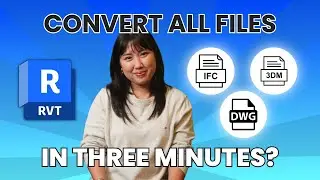 Convert Files to Revit in 3 MINUTES!