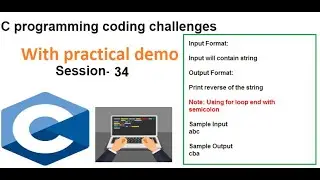 C coding challenges with practical demo to improve coding skills