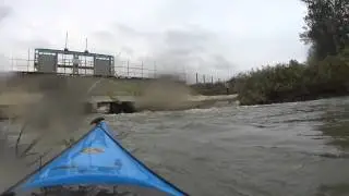 Дамба на 105ом км Дуная. 25.10.14