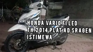 Honda VARIO 110 LED Year 2014 | Tax Ordered AD SRAGEN❗Full Original
