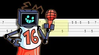 Friday Night Funkin' - Detected VS Hex Mod (Easy Ukulele Tabs Tutorial)