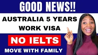 MOVE TO AUSTRALIA FOR FREE WITH YOUR FAMILY | NO IELTS NEEDED IN AUSTRALIA