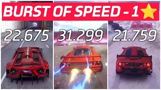 Burst of Speed - 1 ⭐ Reference Run | Asphalt Legends Unite