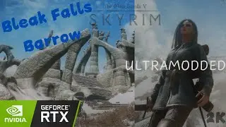 SKYRIM ULTRA MODDED ACTION GAMEPLAY.