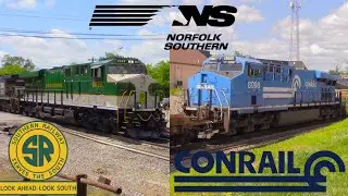 National Train Day Railfanning in Erlanger KY Feat. NS 8099 and NS 8098 (2024)