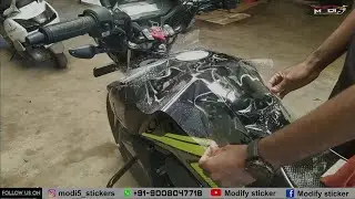 Honda SP 125 BS6 Modification | Honda SP 125 Tank Lamination | PPF Installation @ModifyStickers