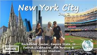 Día 2 en NEW YORK CITY Rockefeller Center, Top of the Rock, Empire State (GUIA COMPLETA) vlog#25