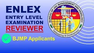 ENLEX - ENTRY LEVEL EXAMINATION REVIEWER - BJMP (Set No. 7)