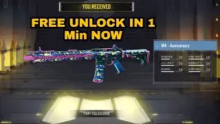 Get M4 - Anniversary Free By Redemption Code in COD Mobile