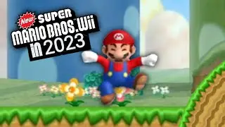 Playing New Super Mario Bros Wii in 2023