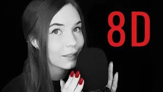 8D ASMR - Pure Whispered Ramble Around Your Head