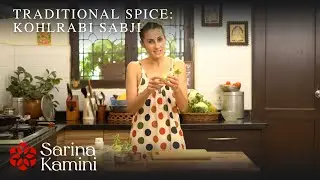 Kashmiri kohlrabi sabji recipe.