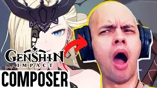 La Signora is going to draft you for war! | Composer reacts to GENSHIN IMPACT OST
