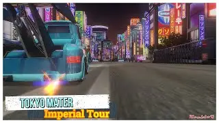 Cars 2 The Video Game | Tokyo Mater - Battle Race | Imperial Tour 4 Laps