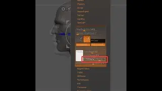 Zbrush (Draw - Back Opacity)