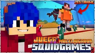 SERVIDOR del JUEGO DEL CALAMAR para MINECRAFT BEDROCK y JAVA► Torneo Squid Craft Games 😱🦑