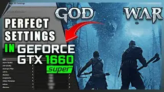 God of War & GTX 1660 Super | Optimized 1080p & FSR Setup