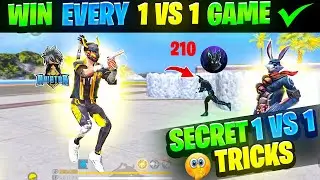 1v1 God Level Custom Tips and Tricks🤯1 vs 1 Free Fire | One Tap Headshot Trick