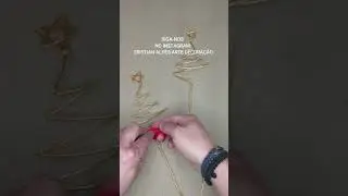 Árvore de Natal de arame SHORT