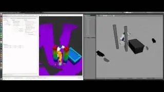 MOTOMAN SIA5 + Multi Kinect V2 + Moveit! on Gazebo