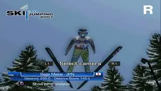 SKI JUMP world record PLANICA 256M - RTL SKI JUMPING 2007