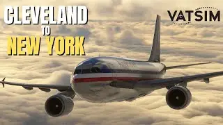 (Live ATC) Pilot Attempts Stormy Vatsim Flight from Cleveland to New York in Inibuilds A310