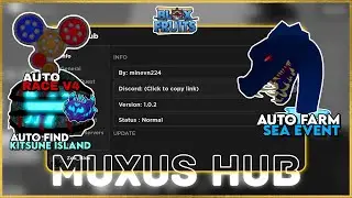 Blox Fruits Script by MUXUS HUB | Nice Script with lots of Feature! - Roblox Script